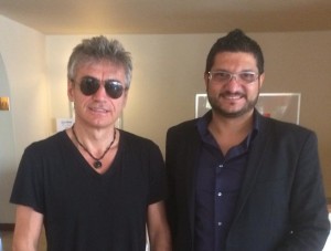 Giuseppe Rapisarda con Ligabue (1)